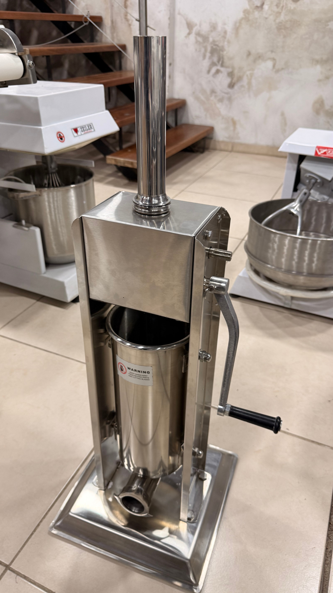 Embutidora vertical manual 5 L