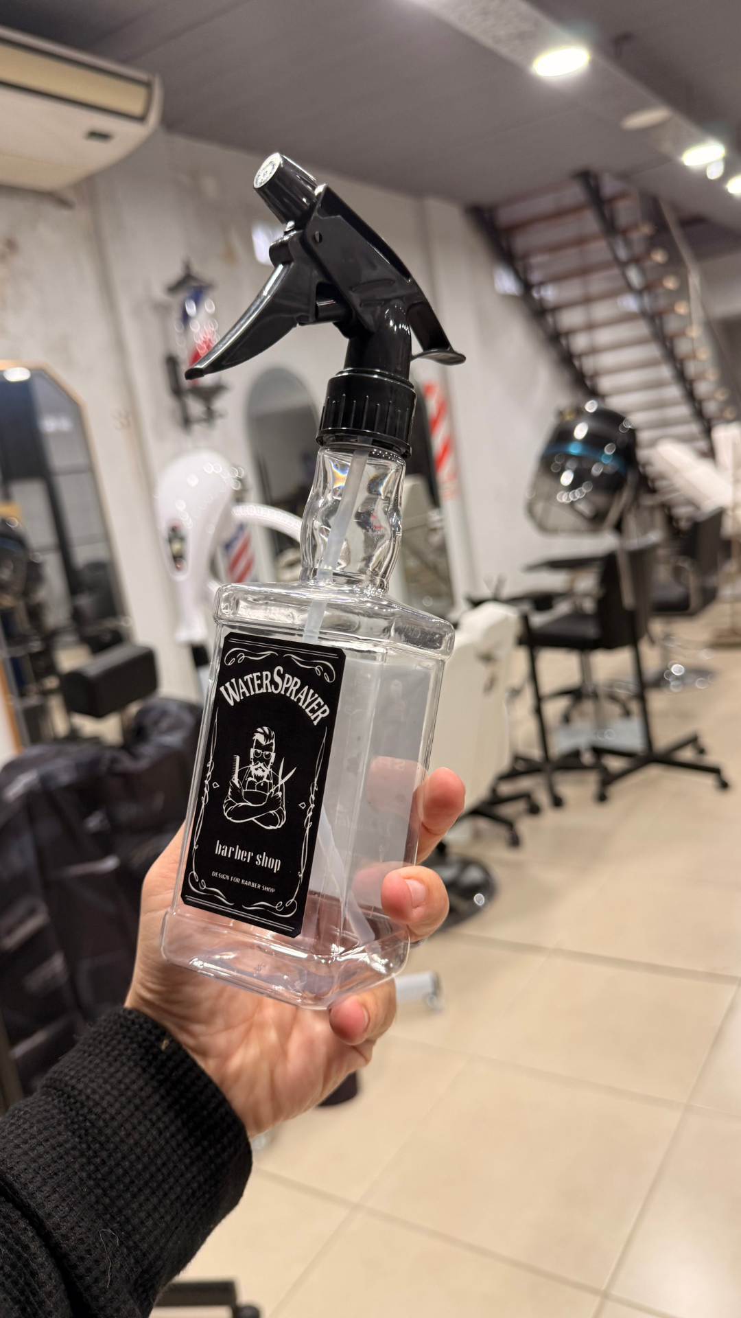 Pulverizador plastico rectangular