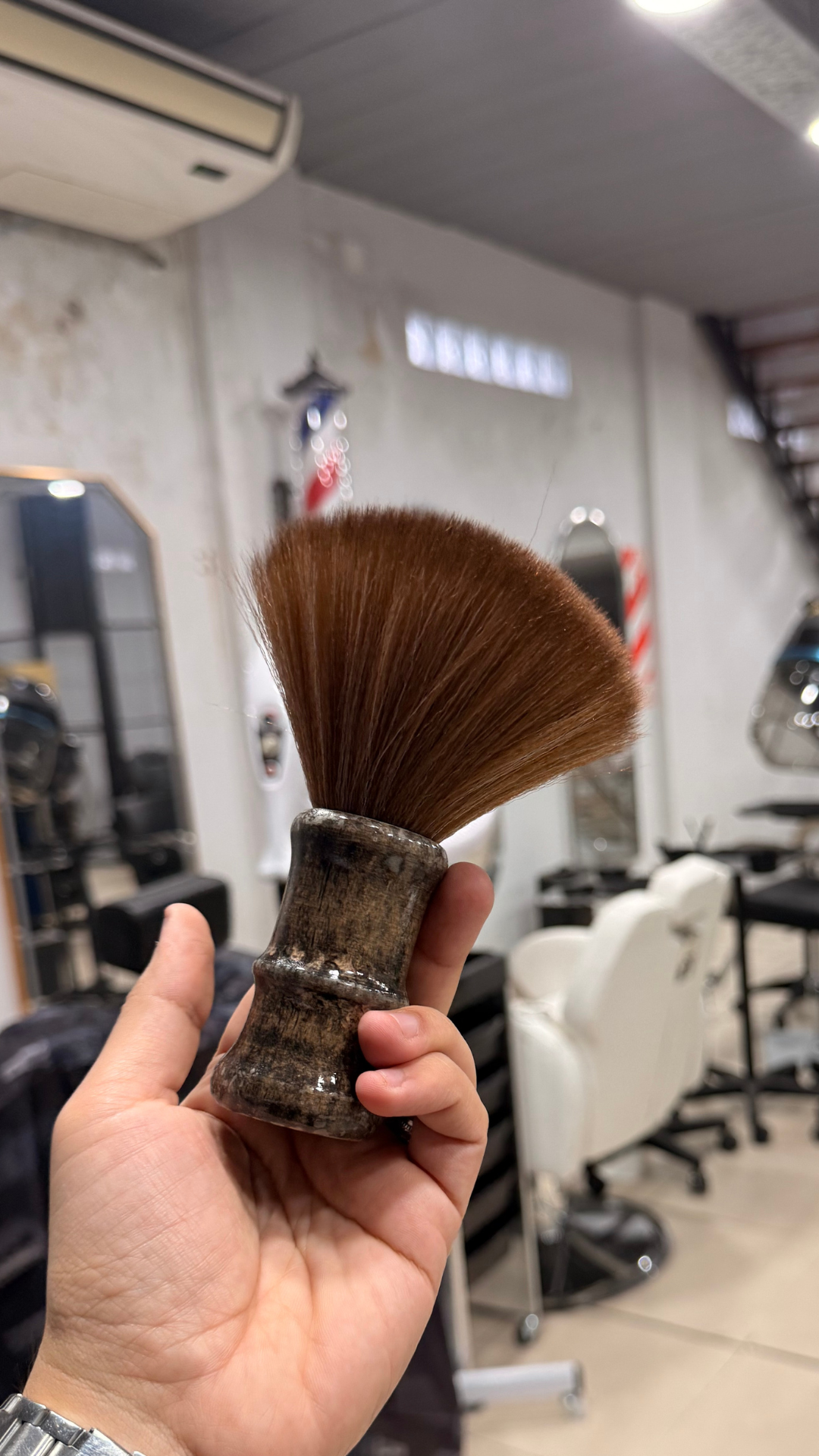 Brocha para cabello Mango madera