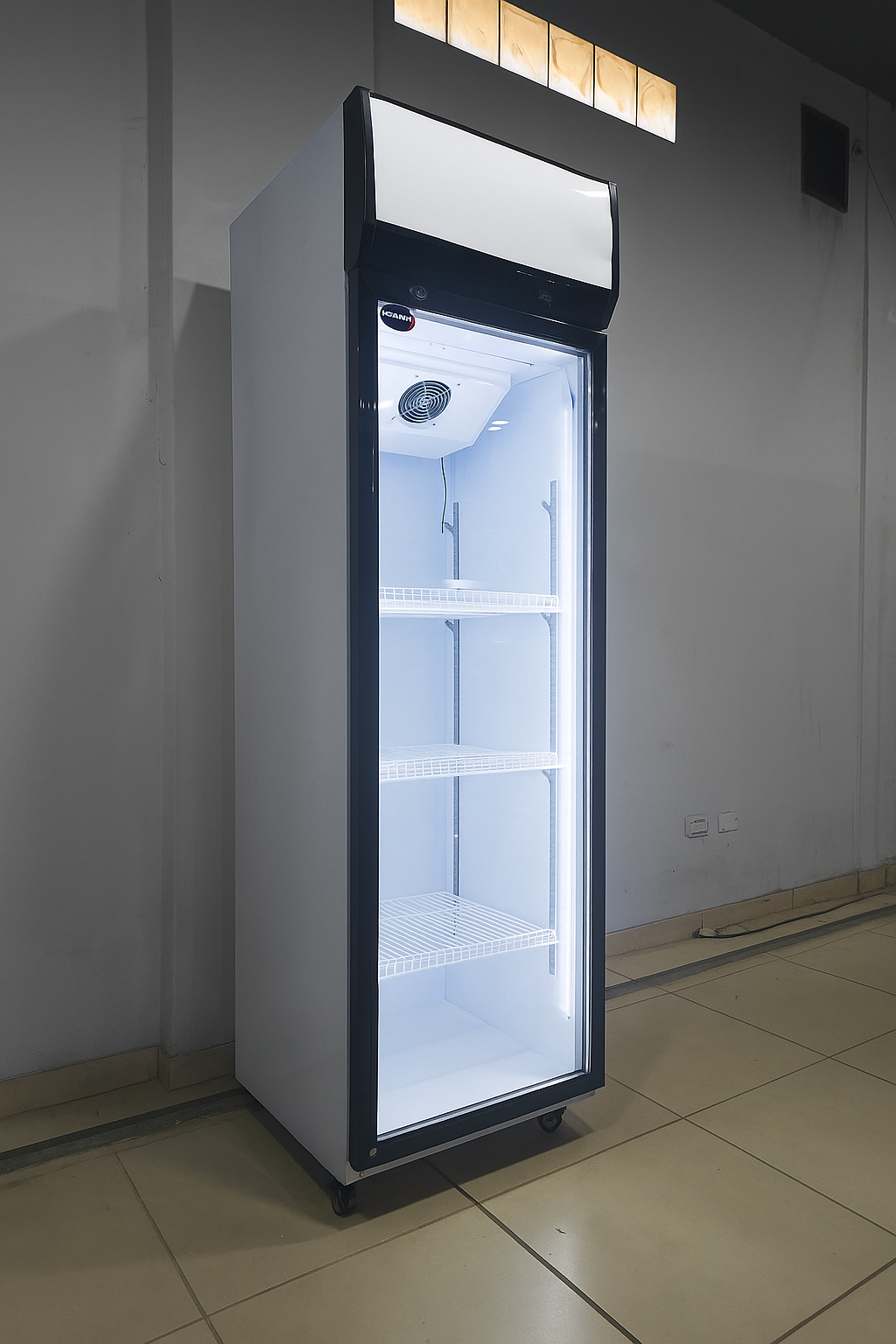 Exhibidora vertical 420 L