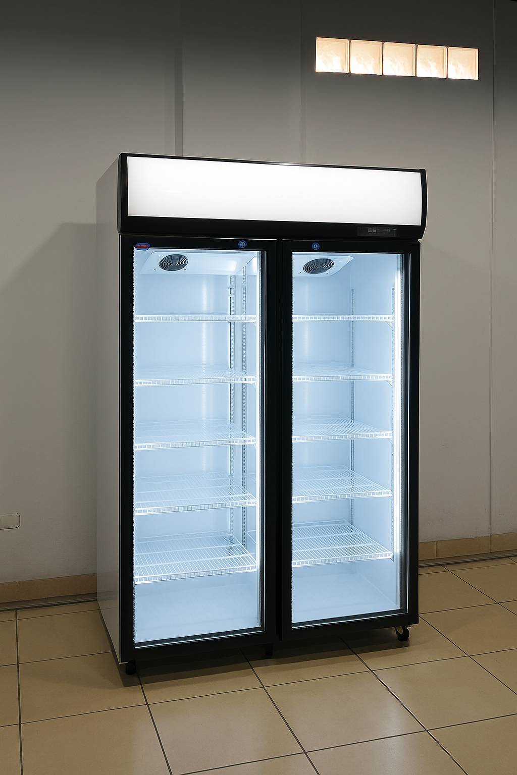 Exhibidora vertical 850 L