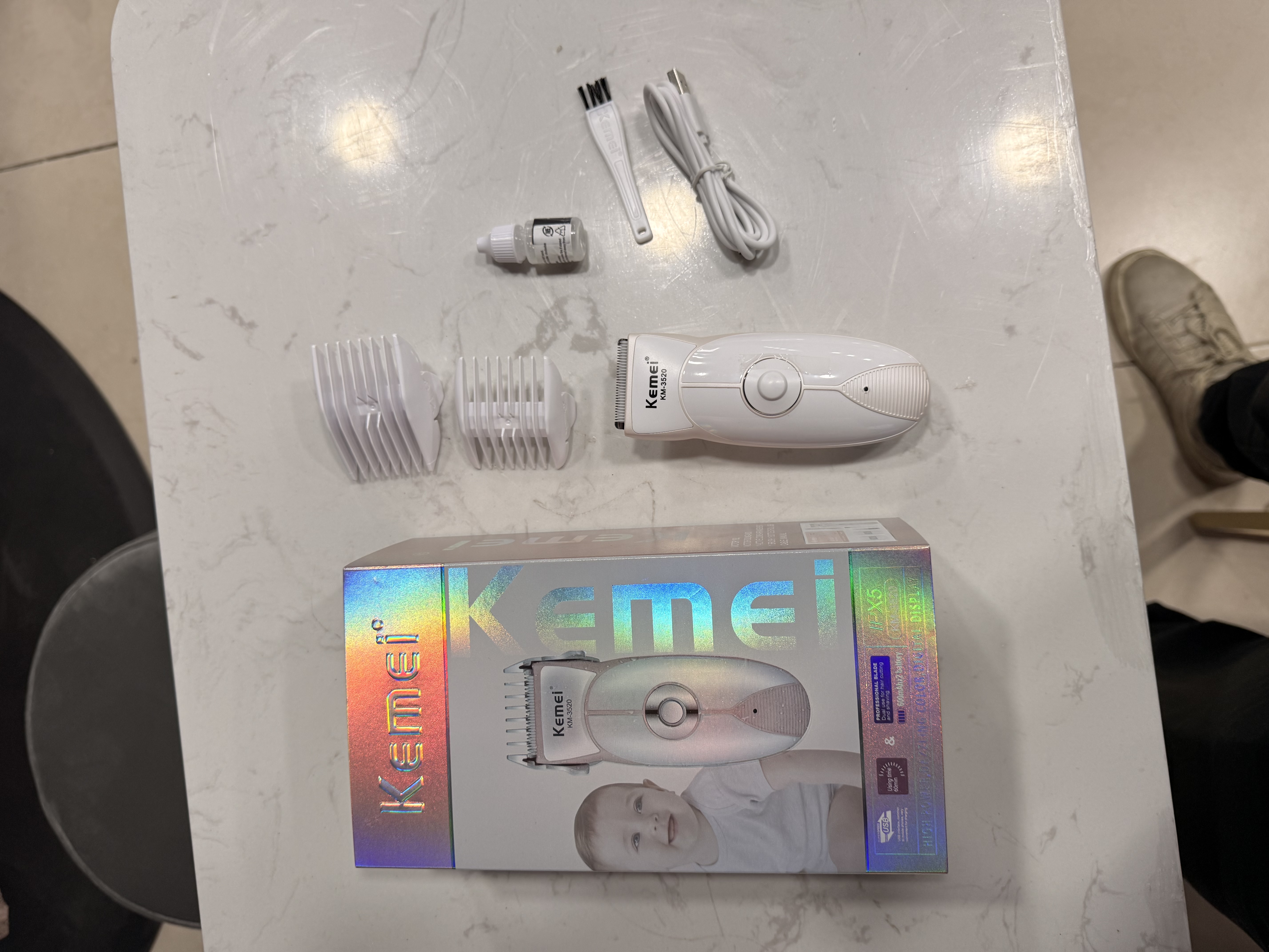 Clipper para bebe inalambrico